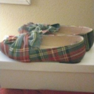Penelope Plaid Pointe Flats